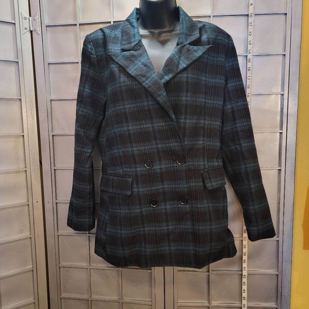 Flawless small green/black Jacket  shacket NWT